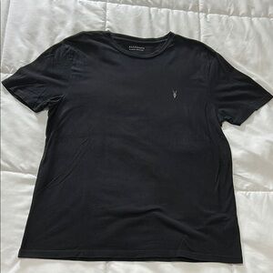 All Saints Race Tonic Black Men's Tee